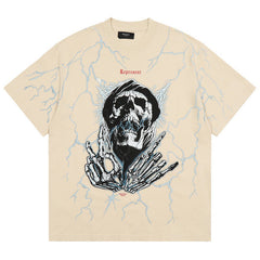 Lightning Skull T-Shirt