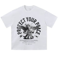 Streetwear-Style Print Tee