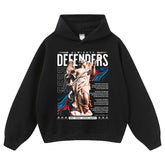 Streetwear-Style Print Hoodies