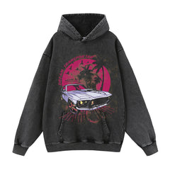 Streetwear-Style Print Hoodies