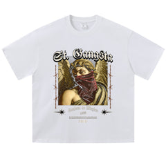 Streetwear-Style Print Tee