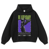 Streetwear-Style Print Hoodies