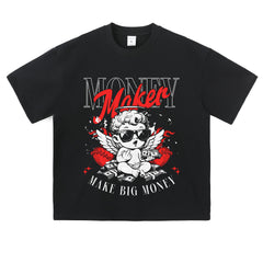 Streetwear-Style Print Tee