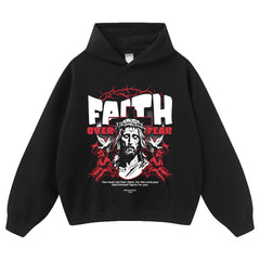 Streetwear-Style Print Hoodies