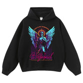 Streetwear-Style Print Hoodies