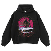 Streetwear-Style Print Hoodies