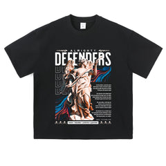 Streetwear-Style Print Tee