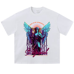 Streetwear-Style Print Tee