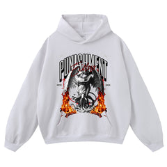 Streetwear-Style Print Hoodies