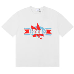 Chevron Eagle cotton T-Shirts