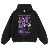 Streetwear-Style Print Hoodies