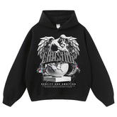 Streetwear-Style Print Hoodies