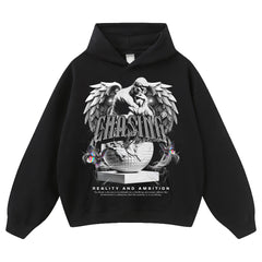 Streetwear-Style Print Hoodies