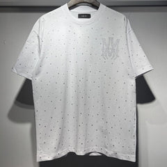 Hot Flash Silver Letter T-shirt