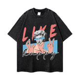 Streetwear-Style Print Tee
