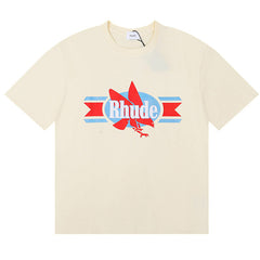 Chevron Eagle cotton T-Shirts