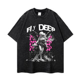 Streetwear-Style Print Tee