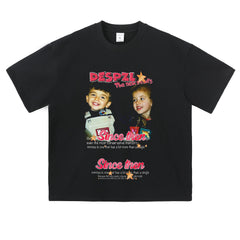 Streetwear-Style Print Tee