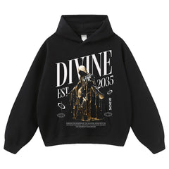 Streetwear-Style Print Hoodies