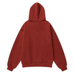 Essentials Cropped Relaxed Hoodie