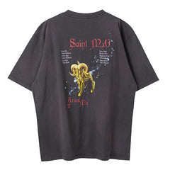 Letter Printed T-shirt