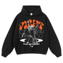 Streetwear-Style Print Hoodies