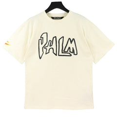 Garment Dye Graffiti Flames Tee