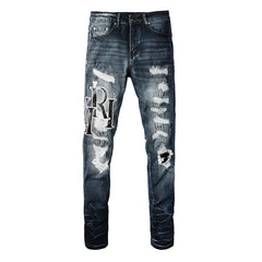 Patchwork Jeans #1324