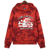 Sports Tie-Dye Skull Hoodie