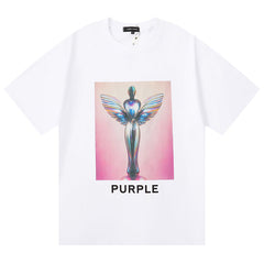 Logo Letter Pattern Print T-Shirt