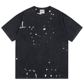 .Spray Paint Printed T-shirt