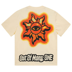 Skeletons Pattern Printed T-Shirts #3035