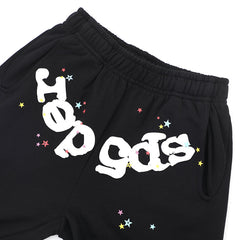 Classic Flame Logo Graffiti Pant-Brown #146