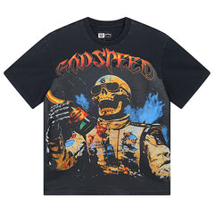 Skeletons Champagne Racer T-Shirts #1016