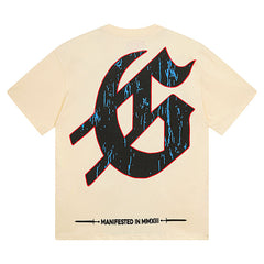 Skeletons Pattern Printed T-Shirts #3028