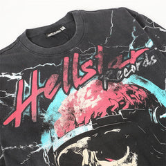 Satan Pattern T-Shirt