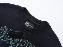 Skeletons Pattern Printed T-Shirts #1032