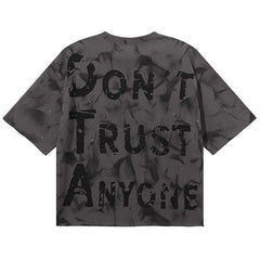 Shady F-Terry Cropped Tee