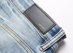Logo Denim Shorts #2015