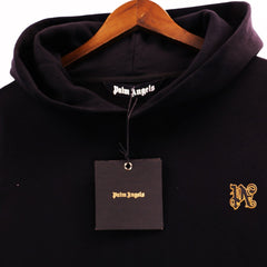 Logo Printed Cotton Hoodie
