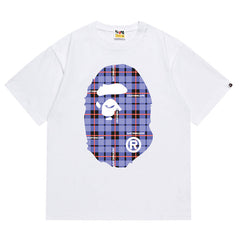 Logo Check Big Ape Head Tee