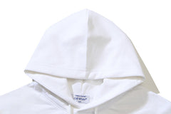 Ramage Flower Arrow Drawstring Hoodie