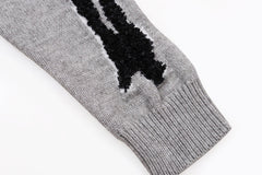 Grey Core Sweater Hoodie