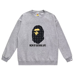 MCM Ape Head Print Sweatshirt