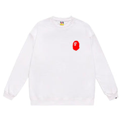 Stussy Letter Print Crew Neck Sweatshirt
