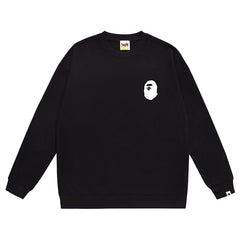 Ape Head Pattern Print Sweatshirt