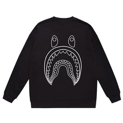 Ape Head Pattern Print Sweatshirt