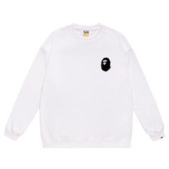 Ape Head Pattern Print Sweatshirt