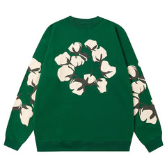Kapok Pattern Printed Sweatshirts