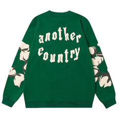 Kapok Pattern Printed Sweatshirts